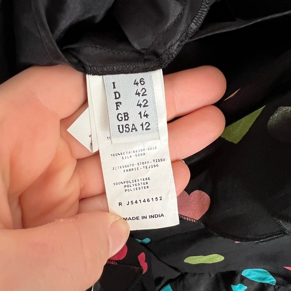 Moschino Cheap & Chic Pre-Fall 2012 Hearts Dress, size 12 - Picture 6 of 8